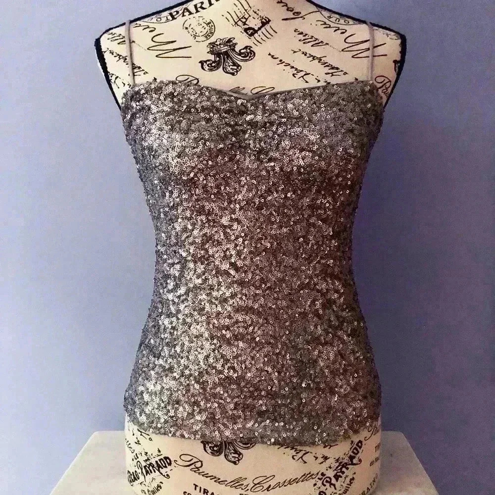 Bailey 44 Tour De Force Sequin Cami Size XS - Picture 3 of 4